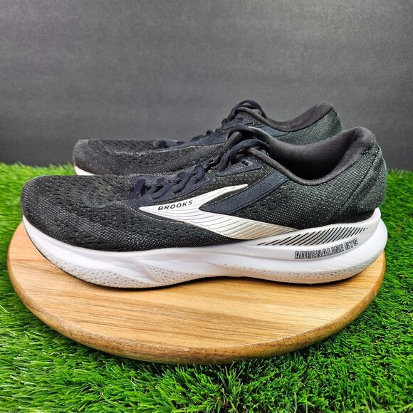 Brooks Adrenaline GTS 24 Mens 8.5 D Black Road Running Walking Shoes 1104371D087 - Picture 5 of 13